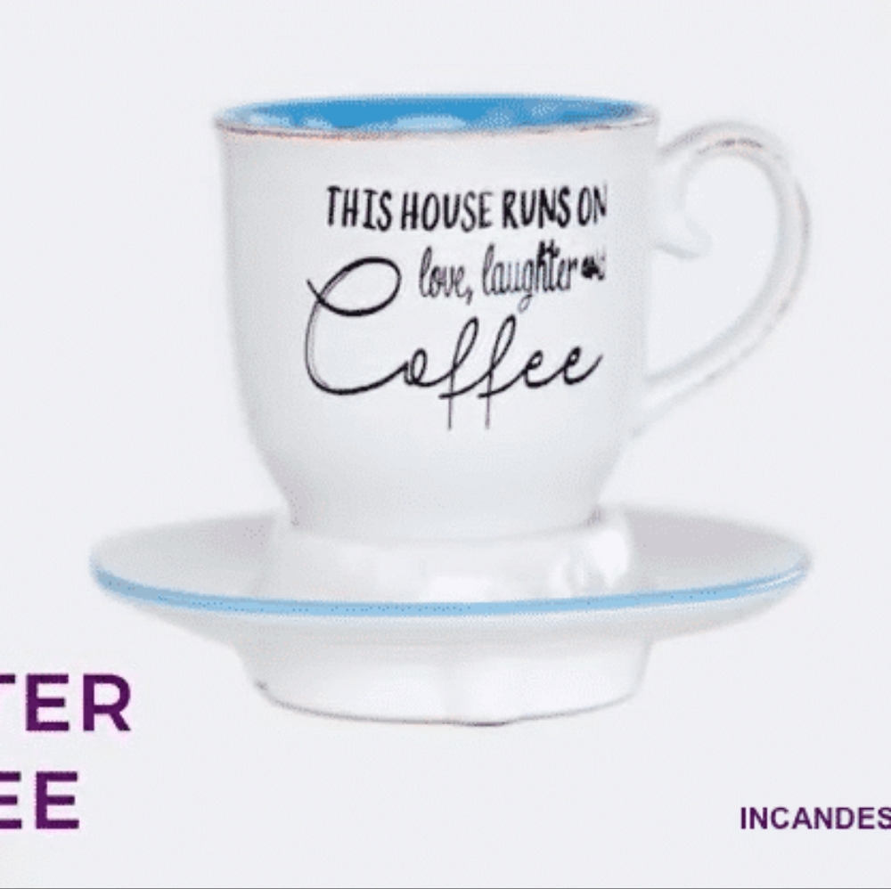 COPY - Love, laughter, and coffee Scentsy warmer